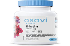 Osavi Biotin, 2500mcg - 60 Vegan caps - Sense42 Beauty and Health