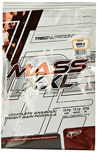 Trec Nutrition Mass XXL, Vanilla - 1000g - Sense42 Beauty and Health