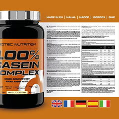 SciTec 100% Casein Complex Vanilla - 920g - Sense42 Beauty and Health