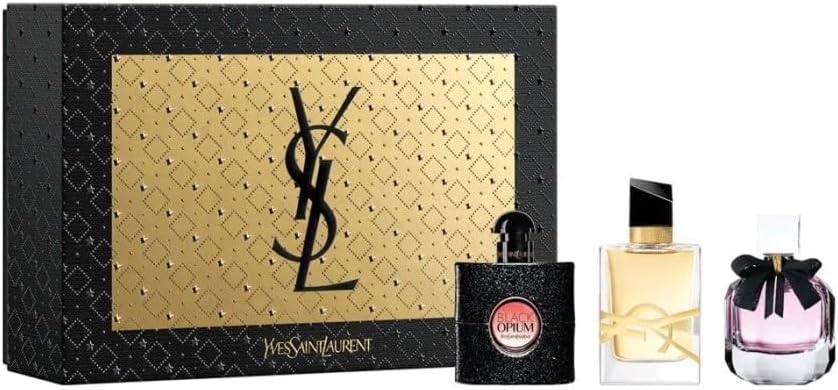 Yves Saint Laurent Miniature Gift Set 7.5ml Libre EDP + 7.5ml Mon Paris EDP + 7.5ml Black Opium EDP - Sense42 Beauty and Health