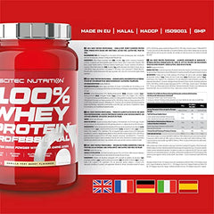 Scitec Nutrition 100% Whey Professional Protein Powder - 920g, Vanilla Very Berry, 108173 - Sense42 Beauty and Health