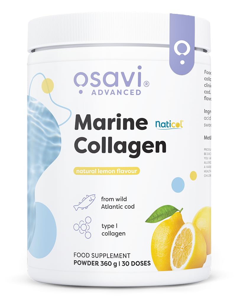 Osavi Marine Collagen – 360 g Powder | Lemon Flavor - Sense42 Beauty and Health