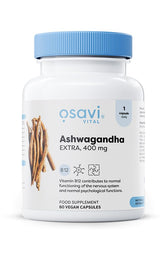Osavi Ashwagandha Extra 400mg - 60 vegan caps - Sense42 Beauty and Health