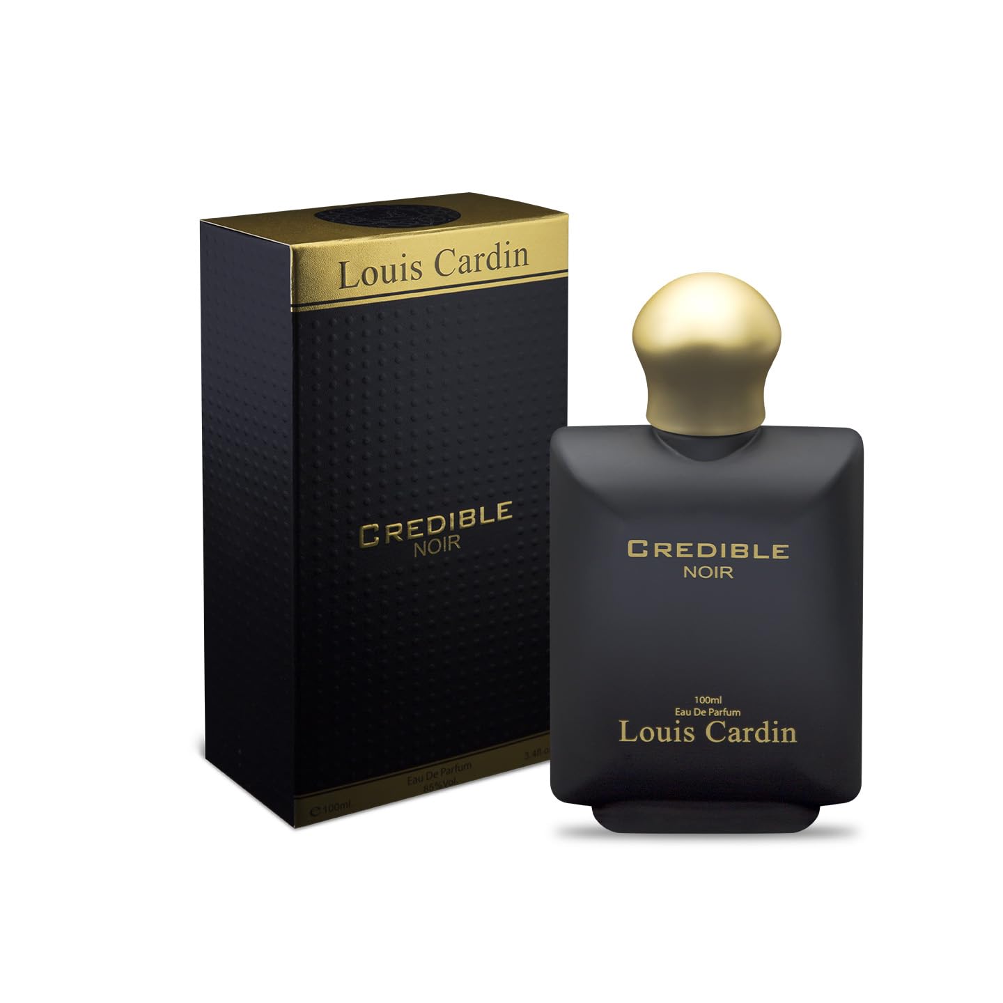 Louis Cardin Credible Noir Eau de Parfum 100ml Spray - Sense42 Beauty and Health