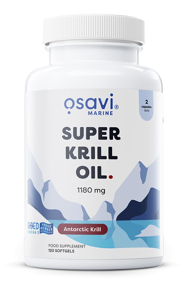 Osavi Super Krill Oil 1180mg - 120 softgels - Sense42 Beauty and Health