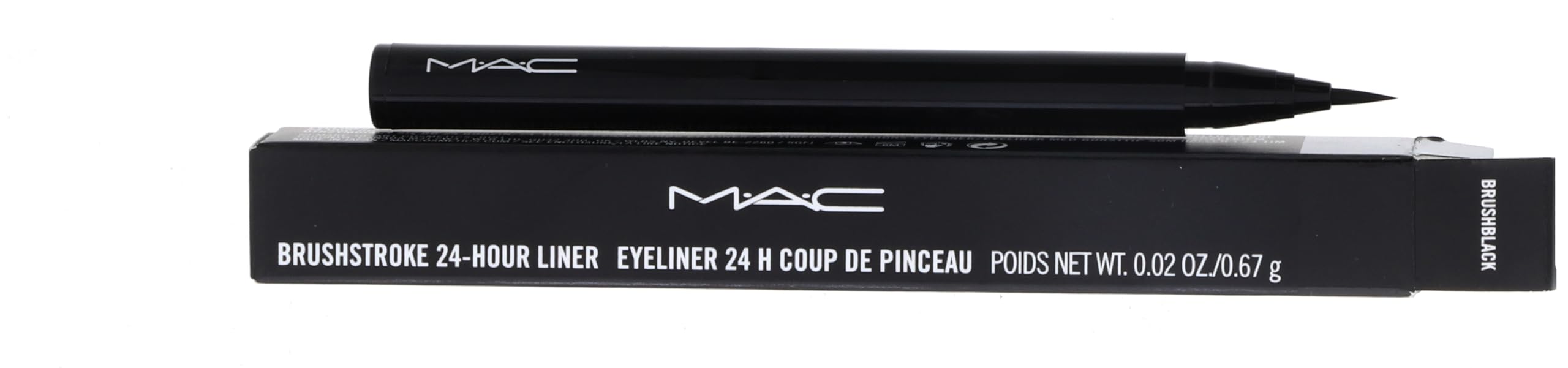Mac Brushstroke Liner - Brushblack - 0.67g - Sense42 Beauty and Health