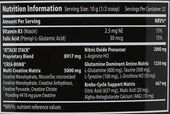 Scitec Nutritiom Attack! 2.0 Complex Pre-Workout Creatine Booster Powder - 320g, Cherry - Sense42 Beauty and Health