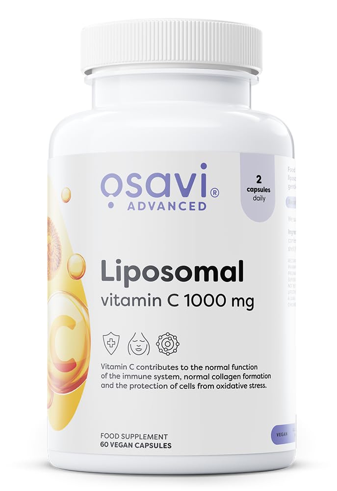 Osavi Liposomal Vitamin C, 1000mg - 60 vcaps - Sense42 Beauty and Health