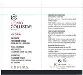Collistar Hydra Uomo - Idratante Freschezza Totale Crema Gel Viso e Occhi, 80ml - Sense42 Beauty and Health