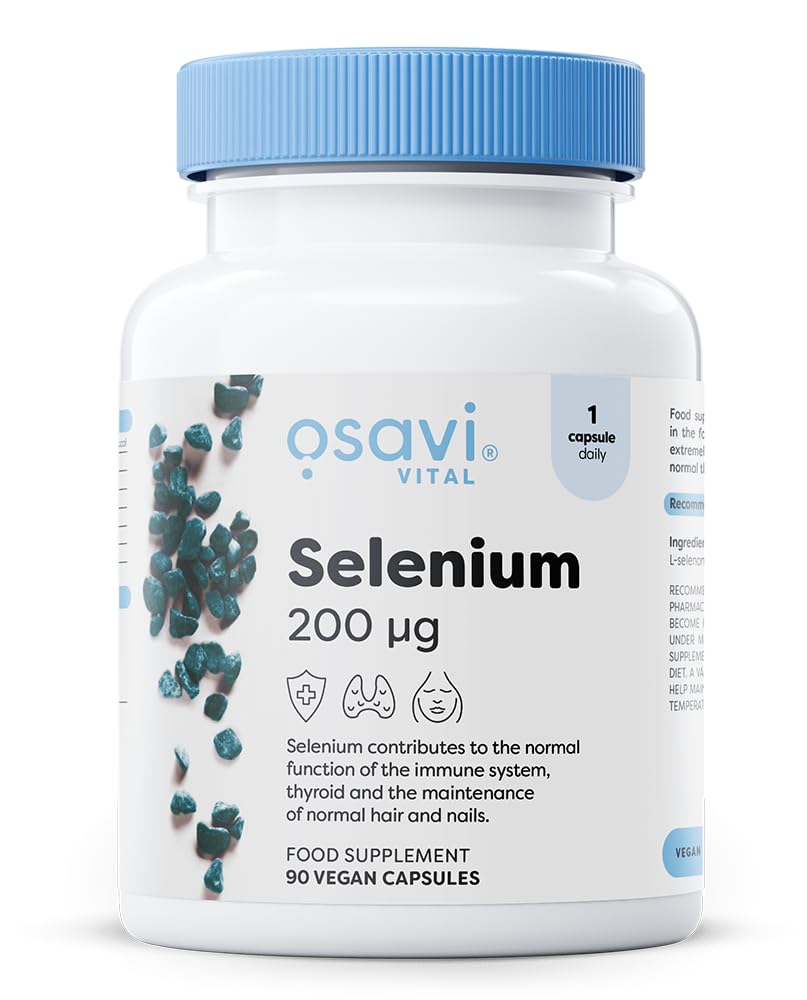 Osavi Selenium 200mcg - 90 vegan caps - Sense42 Beauty and Health