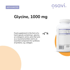Osavi Glycine 1000mg - 120 vegan caps - Sense42 Beauty and Health