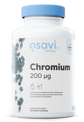 Osavi Chromium 200mcg - 120 vegan caps - Sense42 Beauty and Health