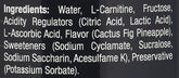 SciTec Liquid Carni-X 100000 Cactus Figs Pineapple - 500 ml. - Sense42 Beauty and Health