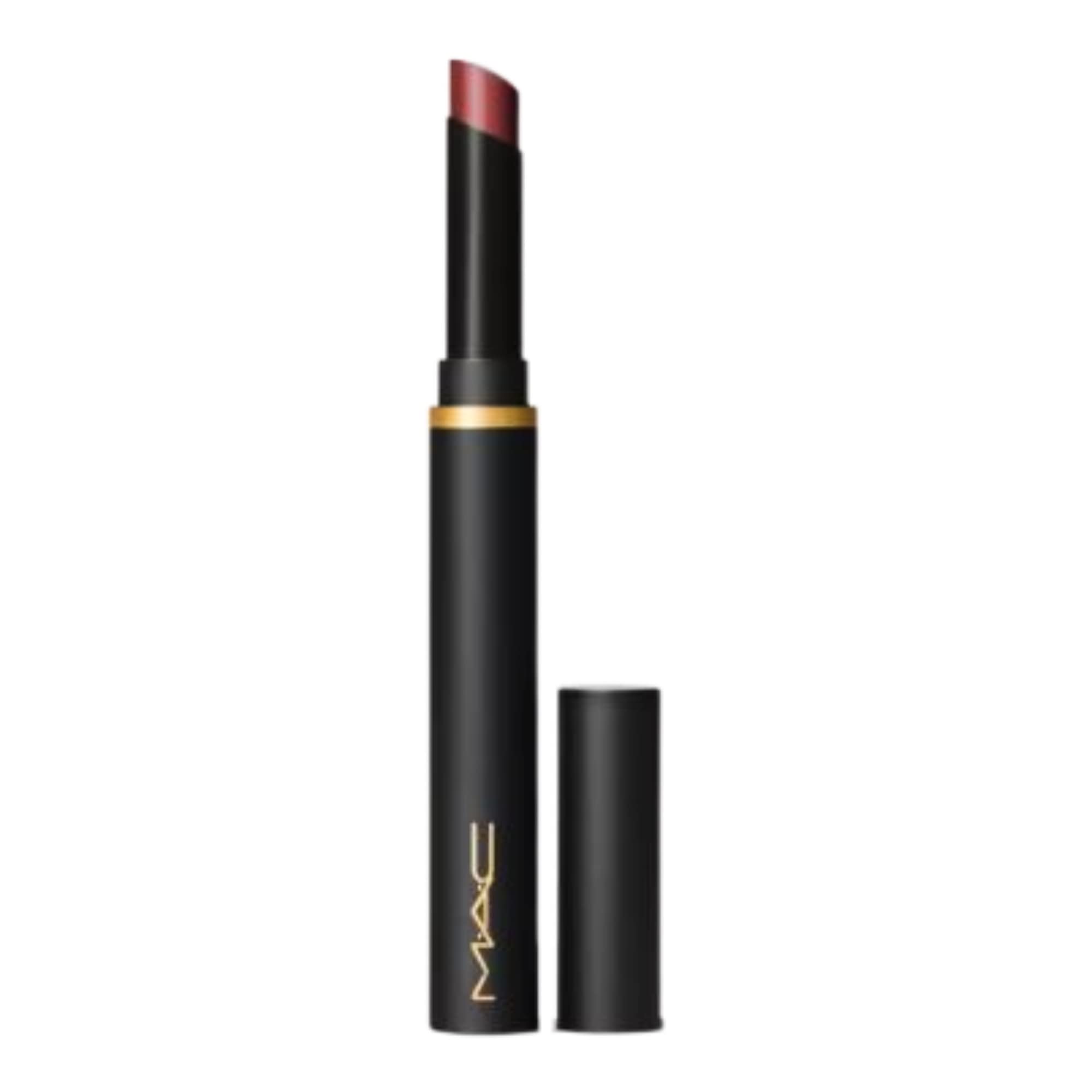 MAC Powder Kiss Velvet Blur Slim Stick Lipstick No. 879 Love Clove, 2 g - Sense42 Beauty and Health