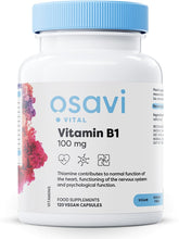 Osavi Vitamin B1 100mg - 120 vegan caps - Sense42 Beauty and Health