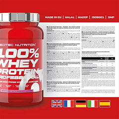 SciTec 100% Whey Protein Professional Strawberry White Chocolate - 920g - Sense42 Beauty and Health