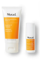Murad The Derm Report Brighter More Radiant Skin Set 60ml Cleanser + 10ml Dark Spot Correcting Serum (This gift set contains: 1x 60ml Essential-C Cleanser 1x 10ml Rapid Dark Spot Correcting Serum)