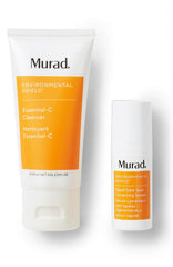 Murad The Derm Report Brighter More Radiant Skin Set 60ml Cleanser + 10ml Dark Spot Correcting Serum (This gift set contains: 1x 60ml Essential-C Cleanser 1x 10ml Rapid Dark Spot Correcting Serum)