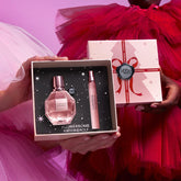 Viktor & Rolf Flowerbomb Christmas Edition Gift Set 50ml Eau de Parfum + 10ml Eau de Parfum Travel Spray - Sense42 Beauty and Health