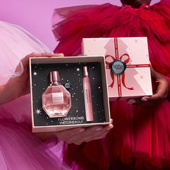 Viktor & Rolf Flowerbomb Christmas Edition Gift Set 50ml Eau de Parfum + 10ml Eau de Parfum Travel Spray - Sense42 Beauty and Health