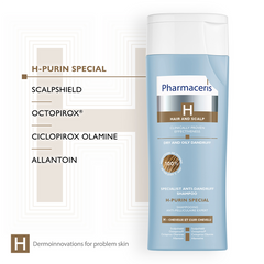 Pharmaceris H Purin Special Specialist Anti-Dandruff Shampoo 250ml - Sense42 Beauty and Health