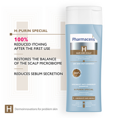 Pharmaceris H Purin Special Specialist Anti-Dandruff Shampoo 250ml - Sense42 Beauty and Health