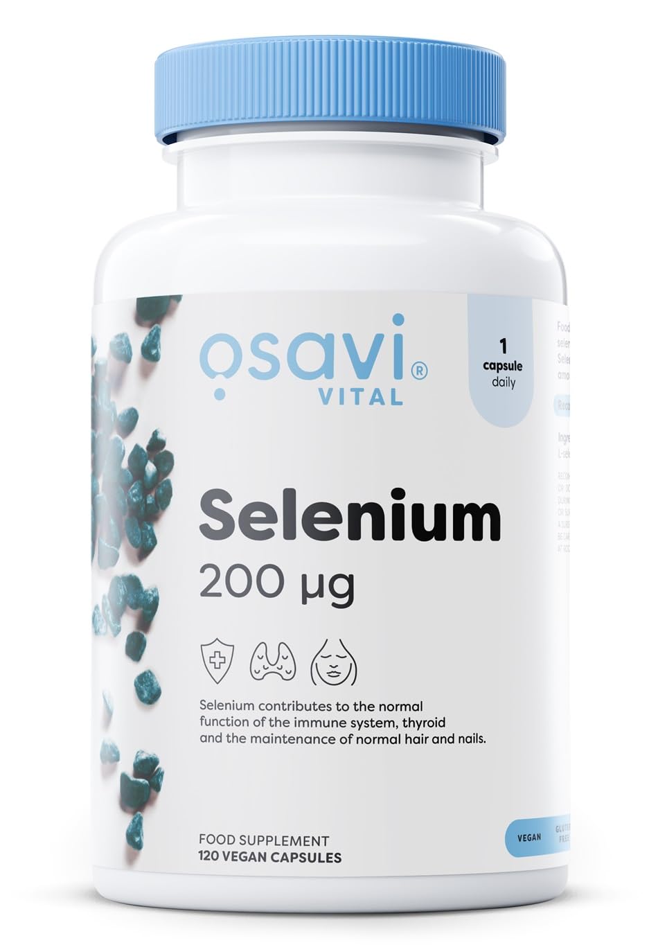 Osavi Selenium 200 μg – 120 Vegan Capsules - Sense42 Beauty and Health