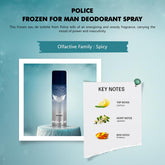 Police Frozen Deodorant Spray 200ml - Sense42 Beauty and Health