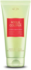 4711 Acqua Colonia Lychee and White Mint by Muelhens for Unisex - 6.8 oz Shower Gel - Sense42 Beauty and Health