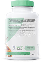 Osavi Cordyceps, 1200mg - 120 Vegan caps - Sense42 Beauty and Health