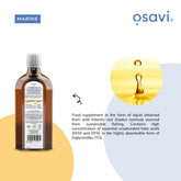Osavi Norwegian Cod Liver Oil Kids 500mg Omega 3 (Lemon) - 500 ml. - Sense42 Beauty and Health