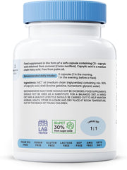 Osavi Caprylic Acid 1200mg - 60 softgels - Sense42 Beauty and Health