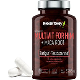 Essensey MULTIVIT for HIM + MACA Root - 90 Capsules - Sense42 Beauty and Health