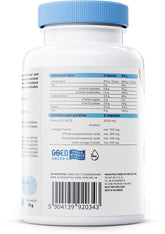 Osavi Omega-3 Fish Oil Molecularly Distilled 1000mg (Lemon) - 60 Softgels - Sense42 Beauty and Health