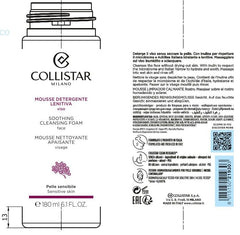 COLLISTAR Soothing Cleansing Foam 180 ml - Sense42 Beauty and Health