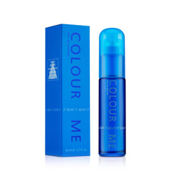 COLOUR ME Azure Perfume for Men. 50ml Eau de Parfum Men, Luxury Fragrance - Mens Aftershave, Long Lasting Fragrance for Men by Milton-Lloyd - Sense42 Beauty and Health