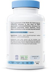 Osavi Selenium 200mcg - 180 vegan caps - Sense42 Beauty and Health