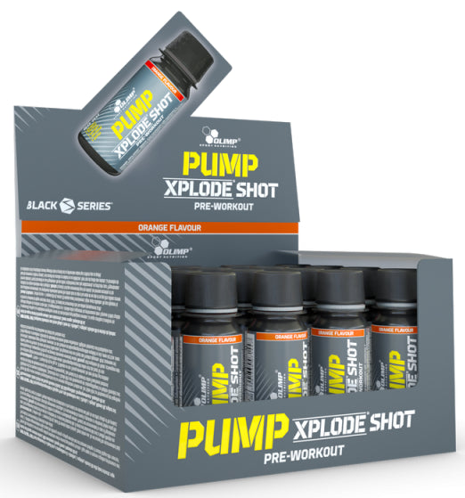 Pump Xplode Shot, Orange - 20 x 60 ml. - Sense42 Beauty and Health