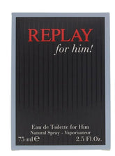 Replay For Him Eau de Toilette 75ml Spray - Sense42 Beauty and Health