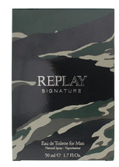Replay Signature for Men Eau de Toilette 50ml Spray - Sense42 Beauty and Health