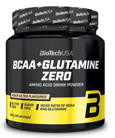 BCAA + Glutamine Zero, Peach Ice Tea - 480g - Sense42 Beauty and Health