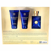 Versace Dylan Blue Eau de Toilette 50ml Gift Set 2024 (Contains 50ml EDT, 50ml Shower Gel and 50ml After Shave Balm) - Sense42 Beauty and Health