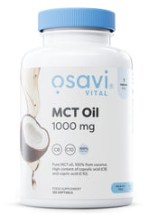 Osavi MCT Oil 1000mg - 120 softgels - Sense42 Beauty and Health