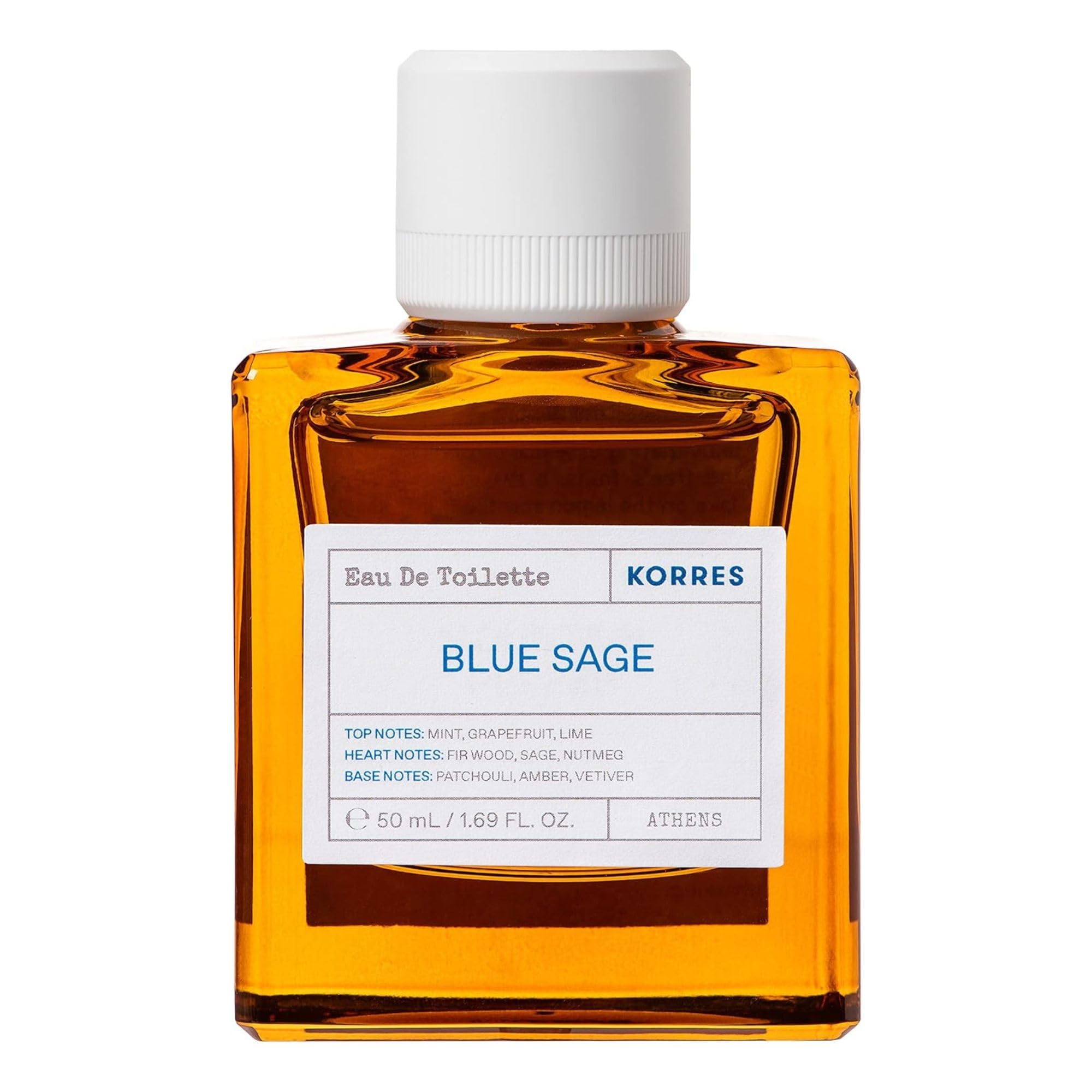 KORRES Blue Sage Eau de Toilette for Him 50 ml - Sense42 Beauty and Health