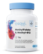 Osavi MethylFolate & Methyl-B12 - 60 vegan caps - Sense42 Beauty and Health