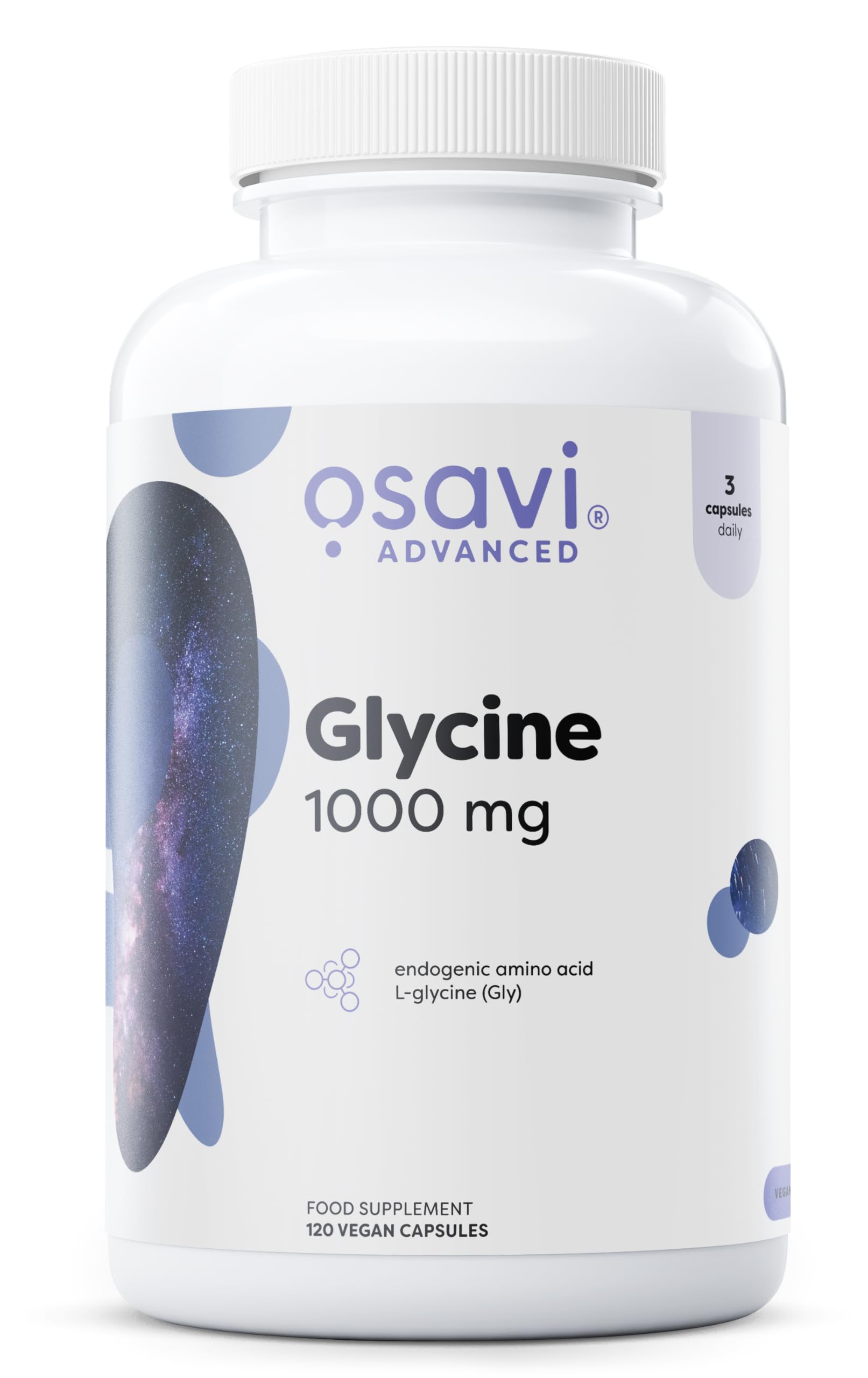 Osavi Glycine 1000mg - 120 vegan caps - Sense42 Beauty and Health