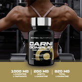 Scitec Nutrition Carni Complex – Advanced Amino Acid Derivative Formula – for Optimal Fat Metabolism – with L-Carnitine, 60 Capsules - Sense42 Beauty and Health