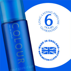 COLOUR ME Azure Perfume for Men. 50ml Eau de Parfum Men, Luxury Fragrance - Mens Aftershave, Long Lasting Fragrance for Men by Milton-Lloyd - Sense42 Beauty and Health