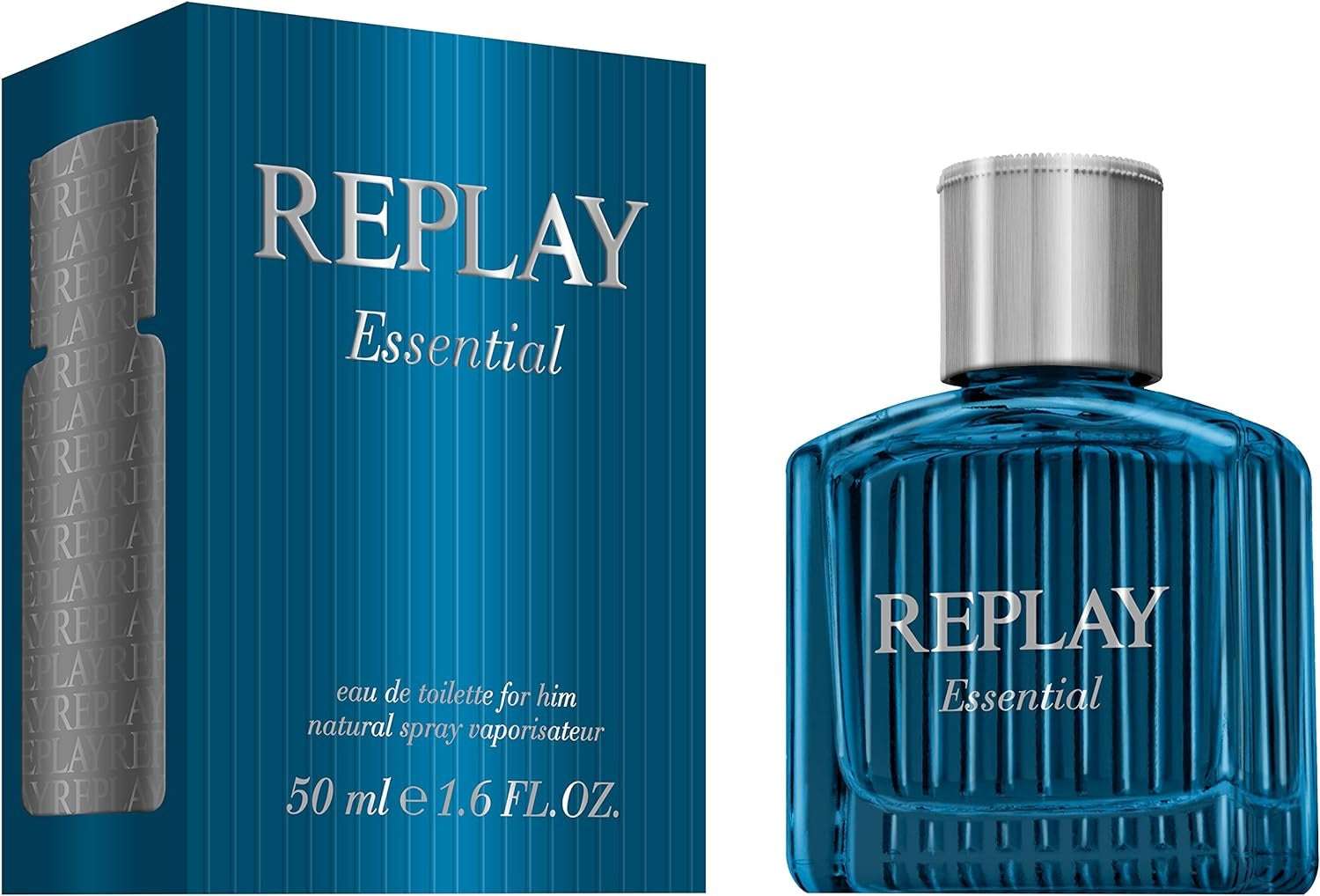Replay Essential for Him Eau de Toilette 1.7oz (50ml) Spray - Sense42 Beauty and Health