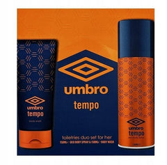 Umbro Velocita Gift Set 150ml Body Spray + 150ml Body Wash